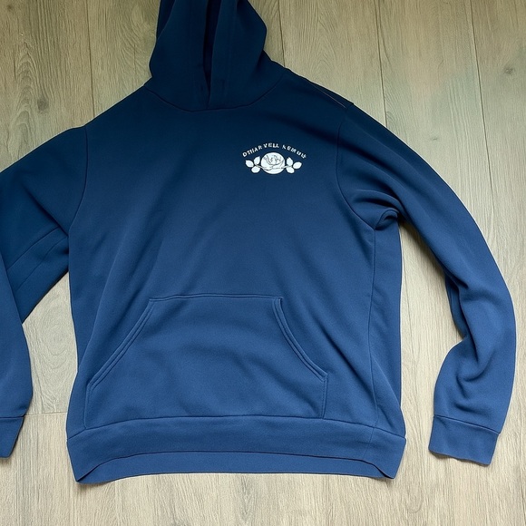 Boozewater Martha’s Vineyard Hoodie Bella Canvas Men’s Large Edgartown navy blue - Picture 2 of 7